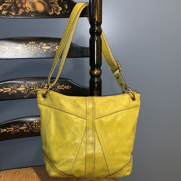 Fossil Monika Satchel in Kiwi - Picture 3 of 12